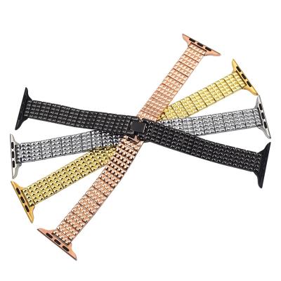 China Fashionable Watch Strap Chain Watchband For iWatch Band 38 40 42 44mm, Multi-Chain Watch Band For Apple Watch Band for sale