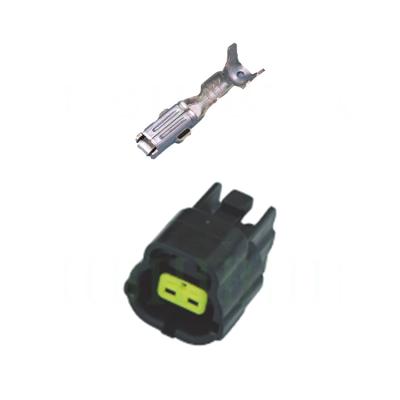 China 174352-2 2 Pin Auto Electrical Wire Terminal Automotive Connector and Precise Tin Plate Terminal Connector DJ70216Y-1.8-21 for sale