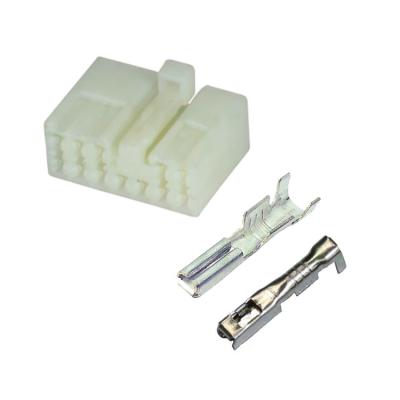 China DJ7121-2.3-2.1 12 Pin Top Selling Tube Auto Connector Automotive Terminal, Auto Terminal Connector for sale