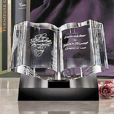 China Quran Islamic Crystal Book Trophy for Wedding Souvenir zu verkaufen