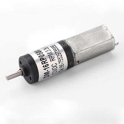 China Totally Enclosed DM-16RP050 16mm DC Planetary Gear Motor With Encoder for sale