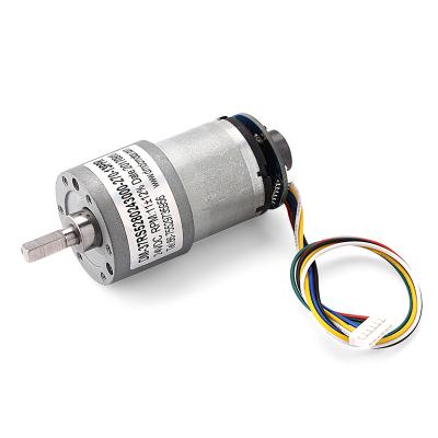 China Metal Gear DM-37RS 528 Small Electric Motor 24v With Reducer Drive for sale