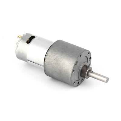 China DM-37RS 385 37mm 12v 24v metal mini speed metal dc psur motor with gear reducer brushed 20kgf.cm 1000 rpm for power tools for sale