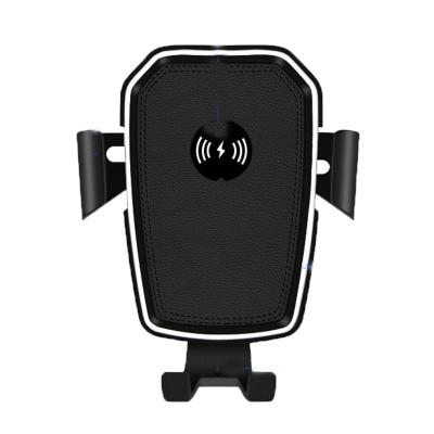 China 10w Mobile Phone Car Fast Qi Wireless Auto Charger For Mobile Phone for sale