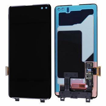 China 2019 New Original LCD Touch Screen Digitizer Replacement For Samsung Galaxy S10 Mobile LCD Screen For Samsung Galaxy S10 for sale