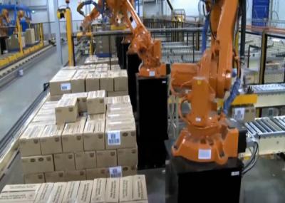 Chine Machine de palletisation de système de robot automatique, robot Palletiser avec le système d'ASI à vendre