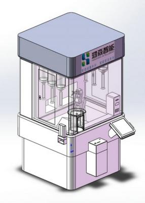 Cina Macchina congelata commerciale automatica del yogurt della struttura compatta con il sistema robot in vendita