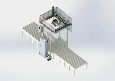 中国 自動フレーム タイプ自動Palletizer機械600袋/時間 販売のため