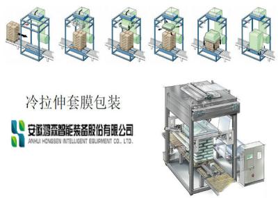 中国 袋/カートンのための全自動化された防水伸張のフード機械 販売のため