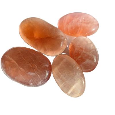 China China wholesale crystals stone natural quartz crystal healing and polished cute fluorite handle shape as gift for sale