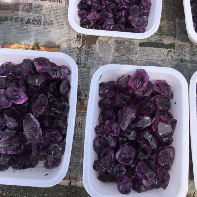 China China A Natural Grade Amethyst Crystal Healing Stones Untreated Raw Rough Stone Amethyst for sale