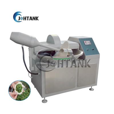 China Industrial High Speed ​​Vegetable Meat Processing Cleaver Sausage Meat Bowl Cutter Machine for sale