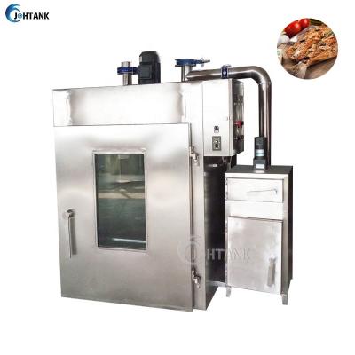 China High Speed ​​Low Energy Dry Smoked Bacon Drying Electric Smoking Smoker Oven Machine Shawarma Meat Sausage Oven for sale