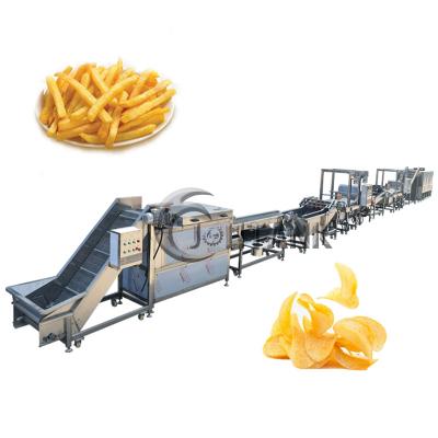 China Vegetable Processing Plant Frozen French Fries Production Machine Line for sale