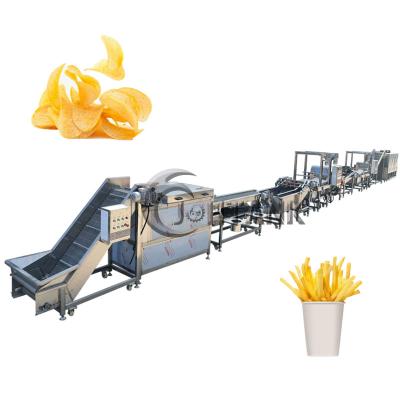 China Factory French Fries Making Snacks Machine Maker Line for sale