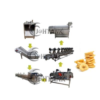 China Automatic Banana Chips Production Machinery Production Line for sale