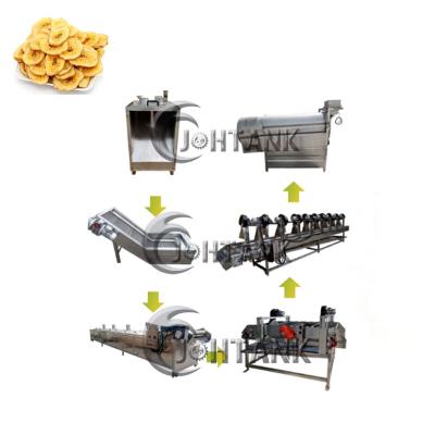 China Full Automatic Production Large Small Capacity Banana Chips Production Line for sale