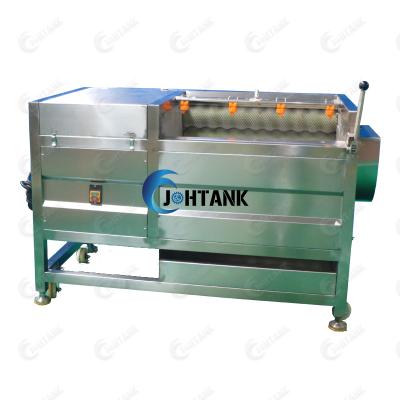 China High Efficiency Commercial Full Automatic Stainless Steel Potato Washing And Peeling Machine for sale