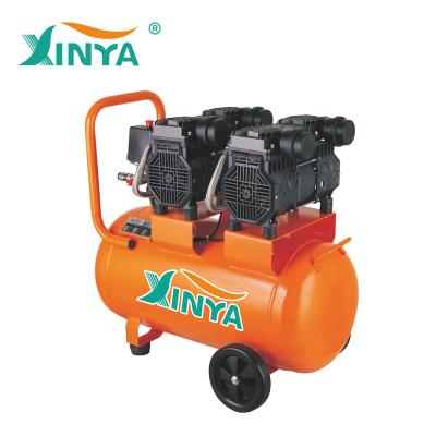 China XINYA oil free 50 l oil free direct driven air compressor made in china for sale