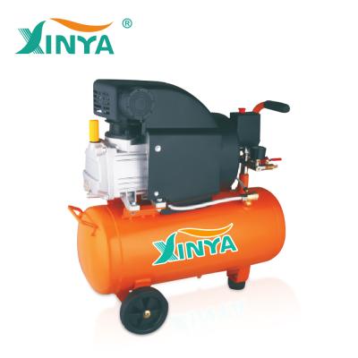 China xinya lubricated 2hp 8bar 24 50 liter small air compressor for sale