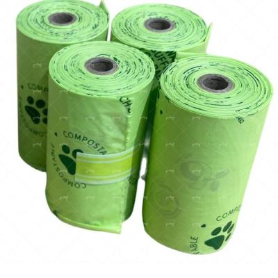 China Quality Sustainable Wholesale Biodegradable Pet Factory Custom Portable Dog Poop Poop Bags for sale