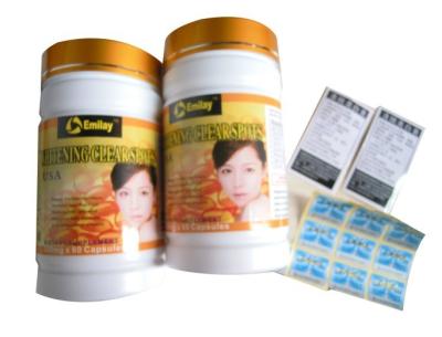 Chine Emilay blanchissant la capsule claire de taches pour embellissent la peau, capsules de régime naturelles originales à vendre