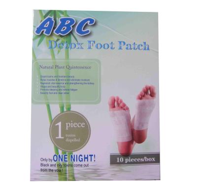 China Effective ABC Slimming Foot Patch for Weight Loss , Natural Detox Foot Patches For Purifying Skin for sale