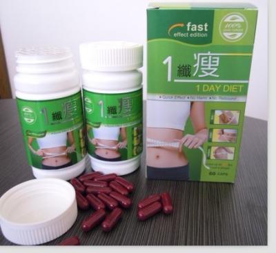 China 1 Day Diet Natural Slimming Capsules , Not Rebound Metabolism Capsules for sale