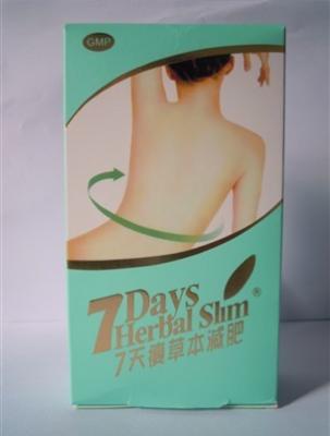 China 7 Days Herbal Slimming Pills Lost Weight For Leg And Waist for sale