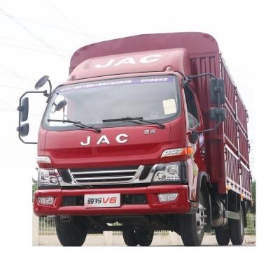 China Jianghuai Junling V6 160 Hp 4.18 Meter 5995x2200x3270mm Single Row Grill Light Truck for sale