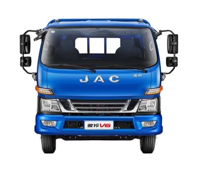 China Jianghuai Junling V6 160 Hp 4.18 Meter 5995x2200x2460mm Single Row Barrier Light Truck for sale