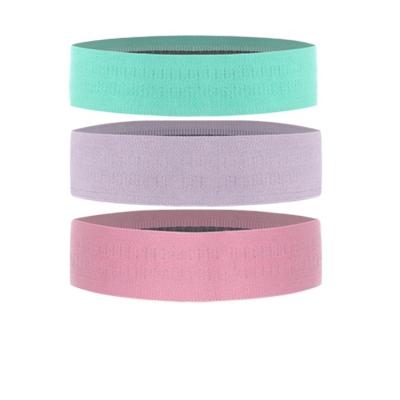 China 2020_new Wholesale Custom Sporting Goods Yoga Rubber Band Resistance Exercise Indoor Stretch/Yoga Belt for sale