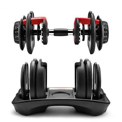 China New 2022 Adjustable Weight Dumbbell Cast Iron Dumbbells Adjustable for sale