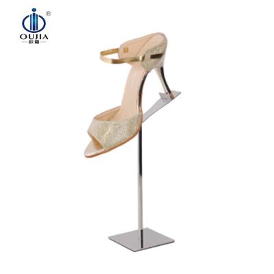 China Shoe Store Shoe Store Display Rack Furniture Store Equipment Metal Shoe Risers for sale