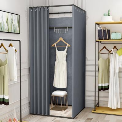 China Portable POP UP Mobile Fitting Room Changing Clothes Retail Room OJ-2020N013 for sale