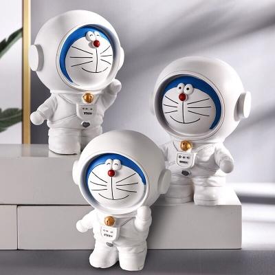 China Creative Resin Astronaut Spaceman Piggy Bank Children's Birthday Gift Resin Opens Decoration Gift Ornaments for sale