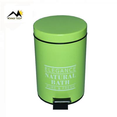 China 3L Foot Pedal Bathroom Rubbish Bin Waste Bin Stock Waste Bin Container Recycling Bin Viable Indoor Trash Can for sale