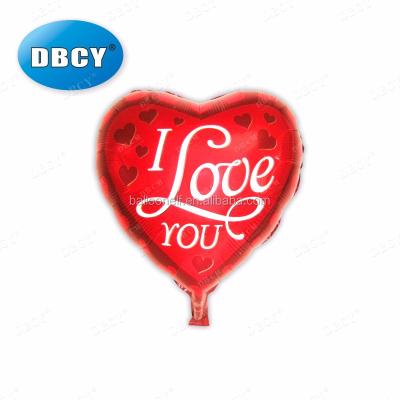 China All DBCY Aluminum Foil Happy Valentine's Day Inflatable Balloon for sale