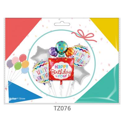 China All Custom Happy Birthday Holiday Festival Foil Balloons for sale