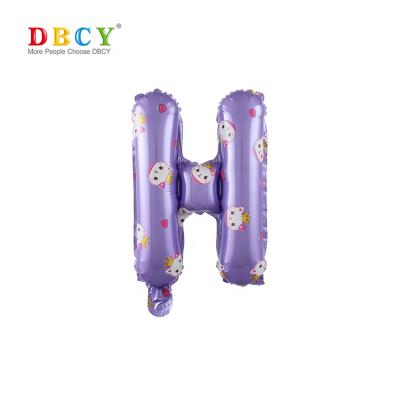 China All Manufacturer Of 2020 14 Inch Happy Birthday Letter Foil Balloons for sale