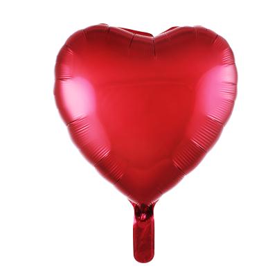 China All 17 Inch Foil Mini Heart Mylar Balloon For Custom Decorations for sale