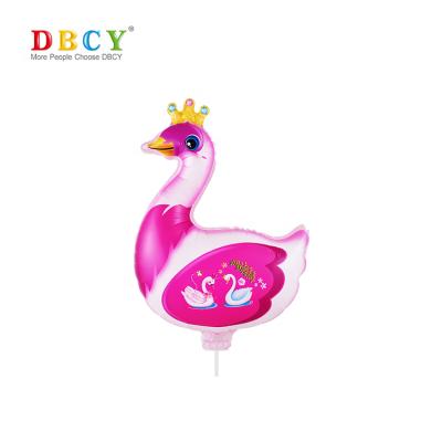 China All Animal Mylar Foil Balloons Happy Birthday Swan Balloon for sale