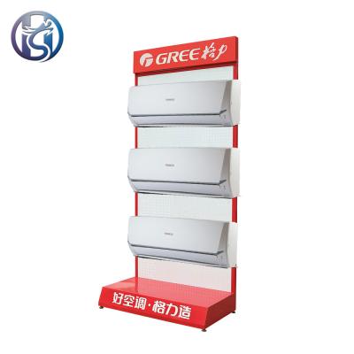 China Foshan shop retail air-conditioning shelf display retail store air-condition metal display stand for sale