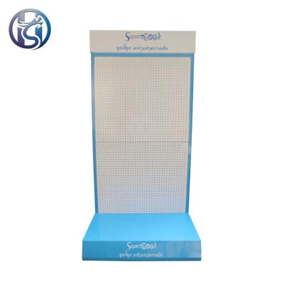 China Wholesale Supermarket Metal Shelf Air Conditioning Display Perforated Sheet Metal Display Stand For Air Conditioner for sale