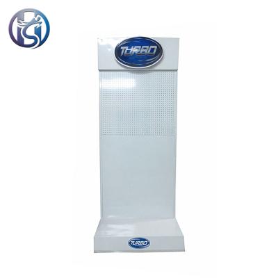 China Single Sided Supermarket Store Appliance Air Conditioner Display Rack Floor Air Conditioning Retail Display Stand for sale