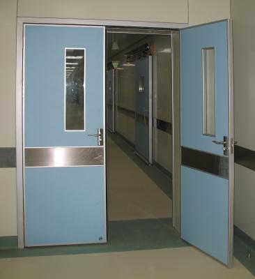 China Manual Swing Doors for Hospitals with foaming technology for door bodies for sale