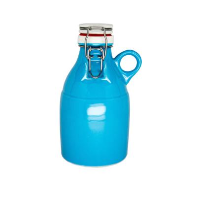 China Newest Disposable Custom Glazed Ceramic Beer Shaker for sale