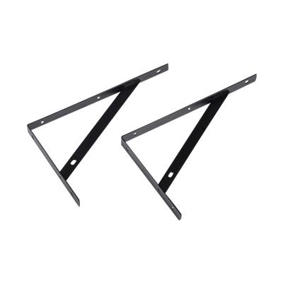 China Bedroom Wall Mounted 90 Degree Triangle Metal Corner Support Shelf Brackets for sale