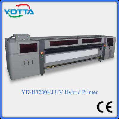 China High speed UV led hybrid printer with KJ4A print head,uv printing machine for sale