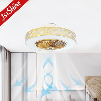 China With Small Light 20 Inch 1stshine Modern Wind Baffle Led Ceiling Fan With Remote Control for sale